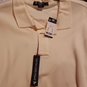 Cremieux XXL shirt cream colored polo